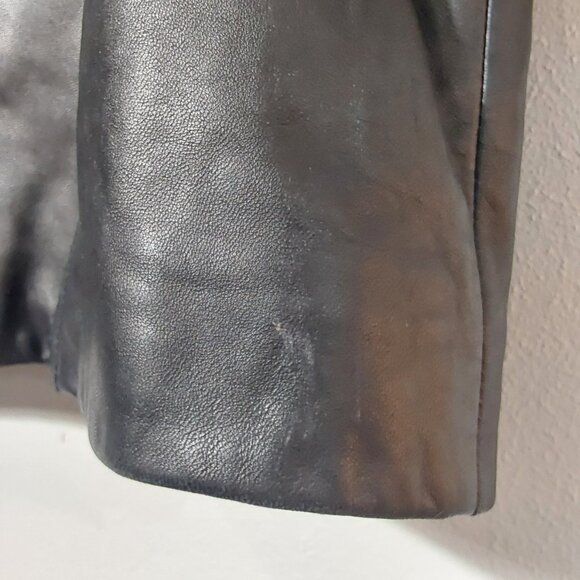 Vintage Wilson's Pelle Studio Thinsulate Leather Jacket Mid-Length Good Cond - L - Picture 15 of 16